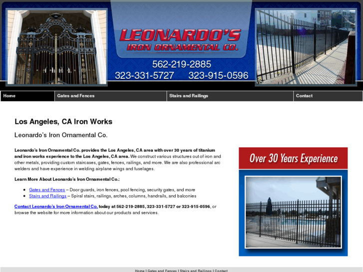 www.leonardosironornamental.com