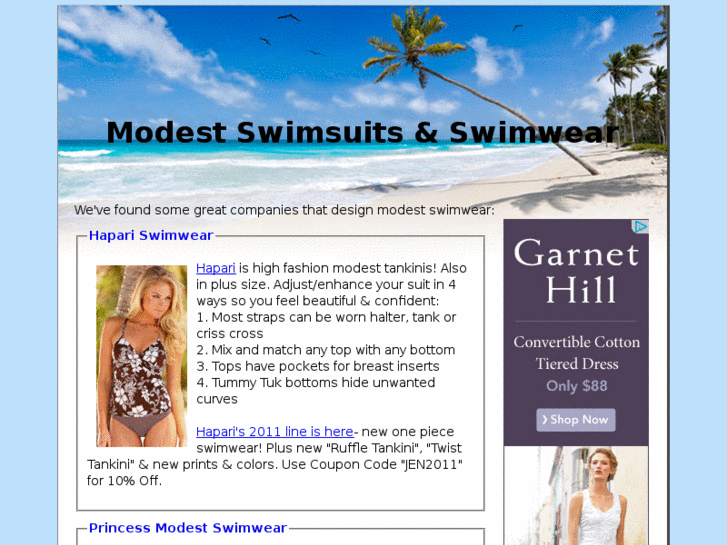 www.modestswimsuitsandswimwear.com