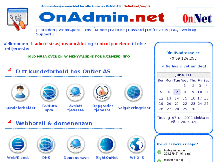 www.onadmin.net