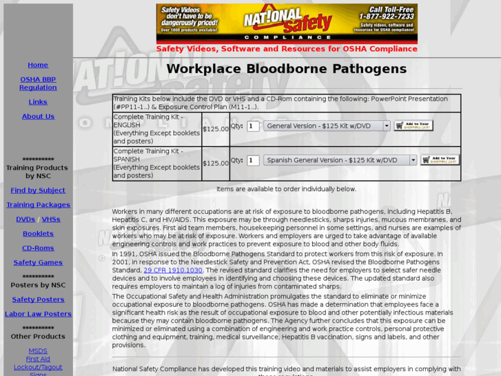 www.bloodbornepathogens.us