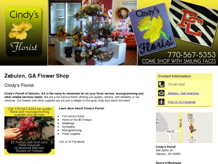 www.cindysfloristzebulon.com