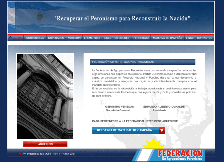 www.confederaciondeagrupacionesperonistas.org