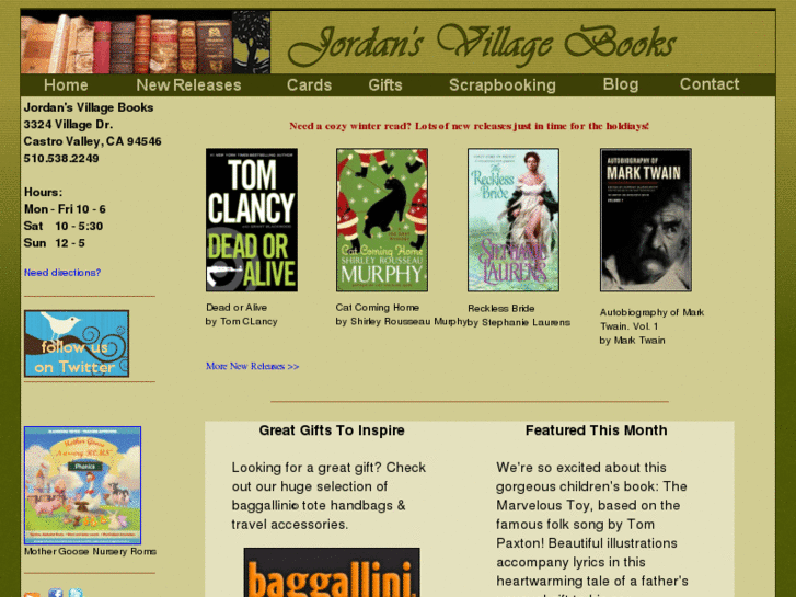 www.jordansvillagebooks.com