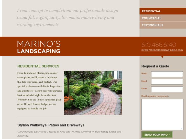 www.marinoslandscapinginc.com