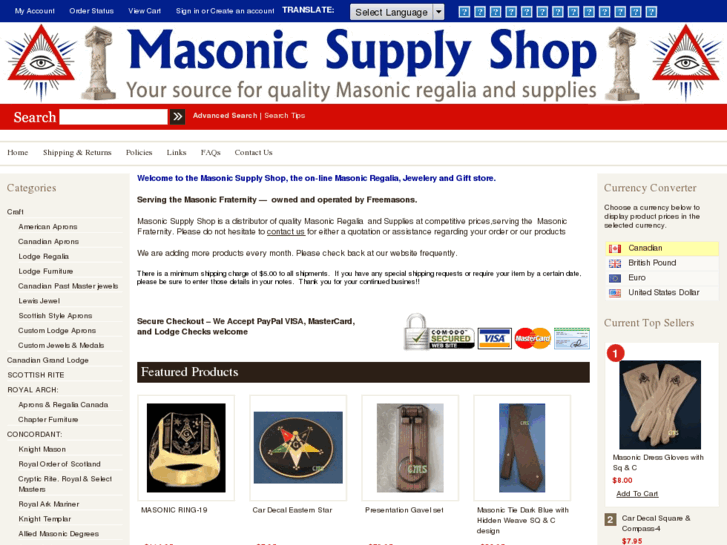 www.masonicsupplyshop.com