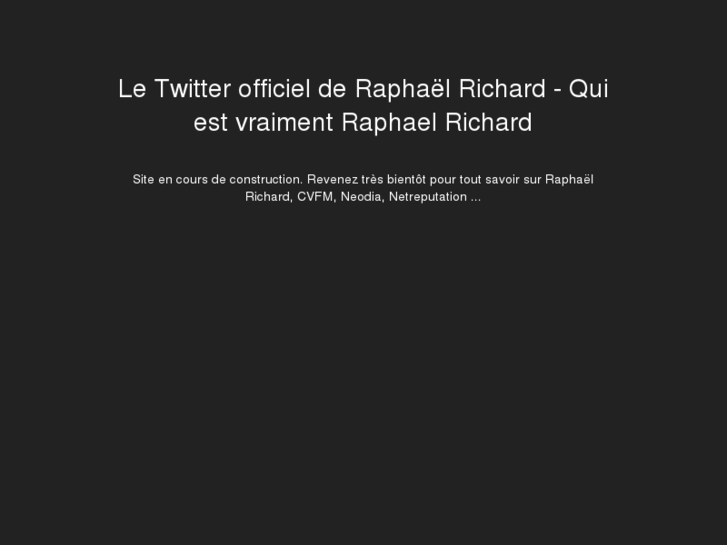 www.raphaelrichard.net