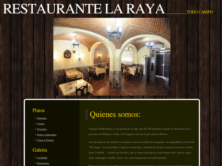 www.restaurantelaraya.es