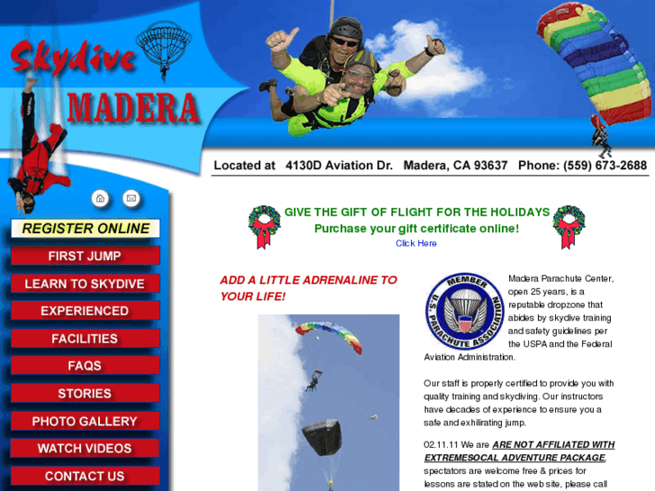 www.skydivemadera.com