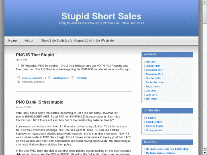 www.stupidshortsale.com