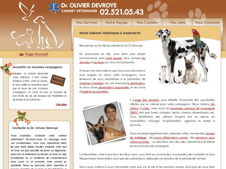 www.veterinaire-devroye.be