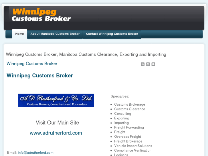 www.winnipegcustomsbroker.com