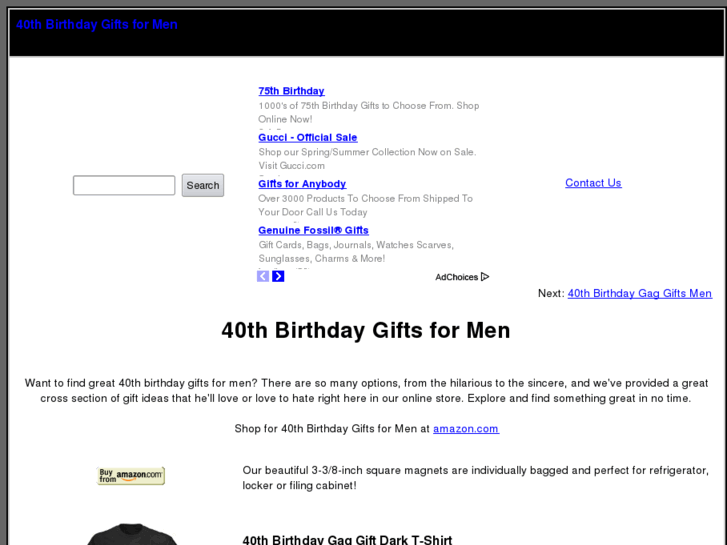 www.40thbirthdaygiftsformen.com