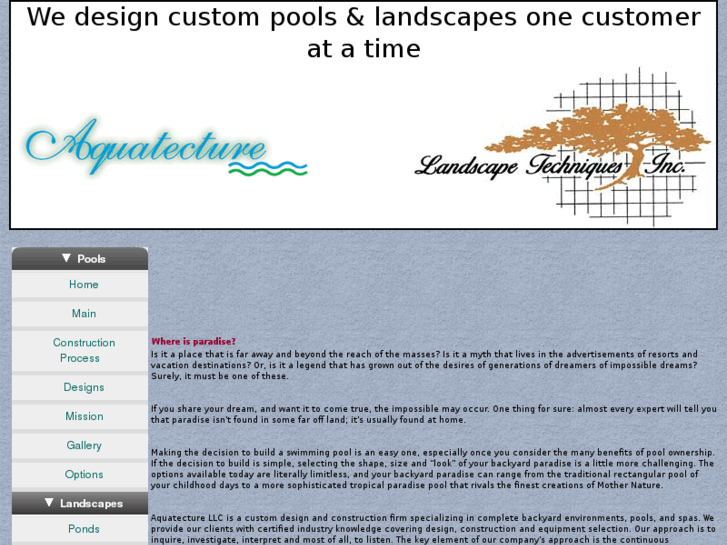 www.aquatecturepoolandspas.com