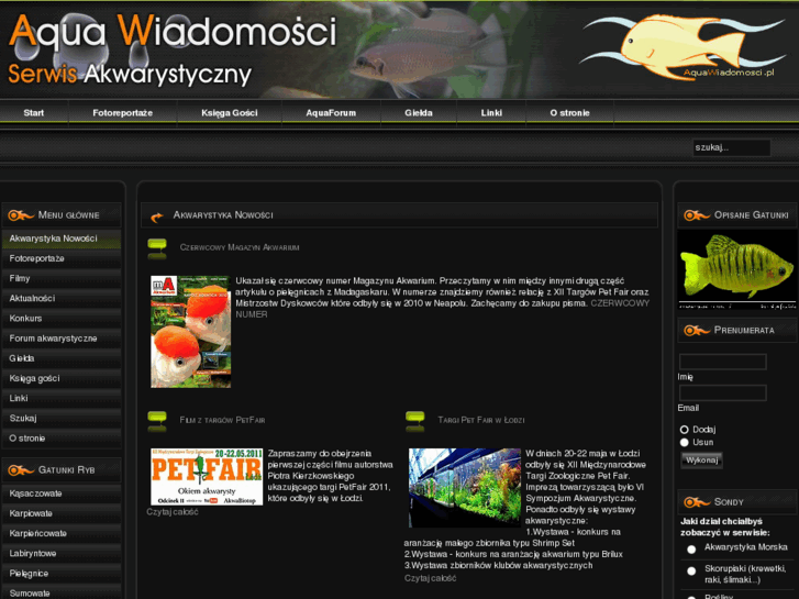 www.aquawiadomosci.pl