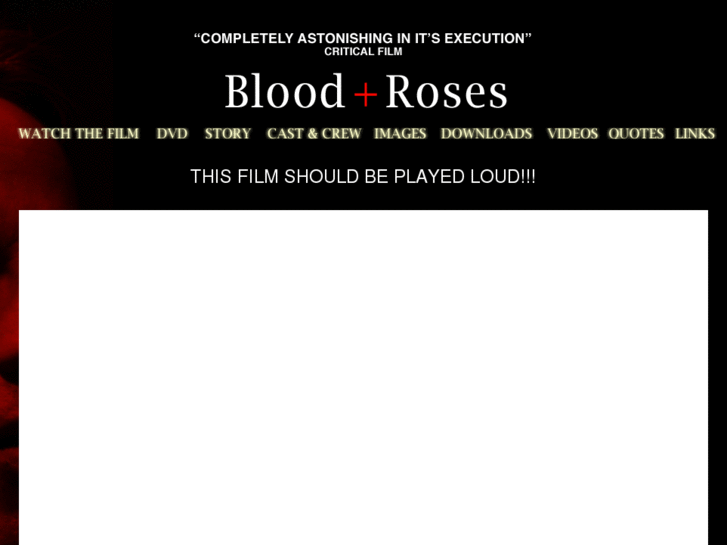 www.bloodandrosesmovie.com