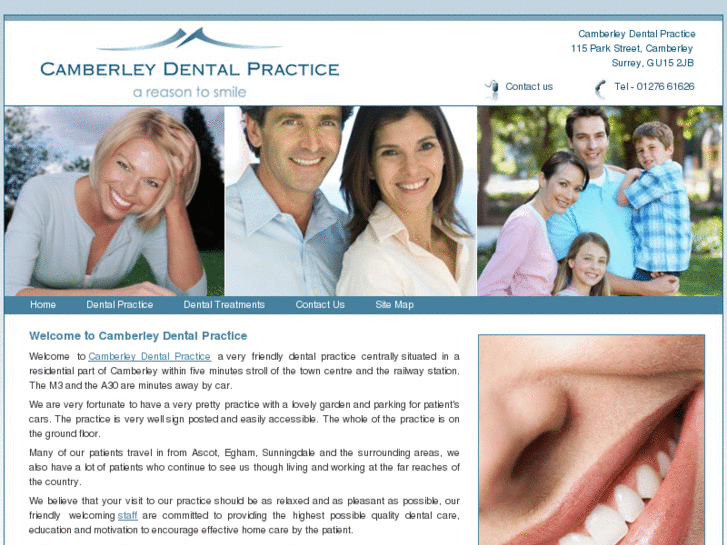 www.camberleydentalpractice.co.uk