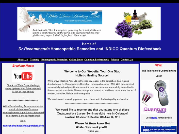 www.drrecommendshomeopathic.com