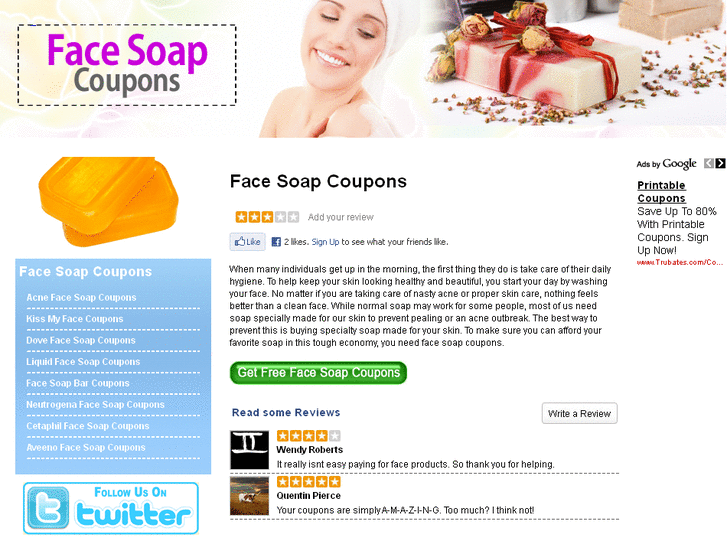 www.facesoapcouponsdelivered.com