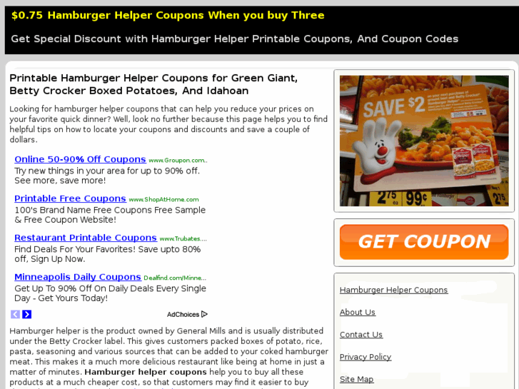 www.hamburgerhelpercoupons.com