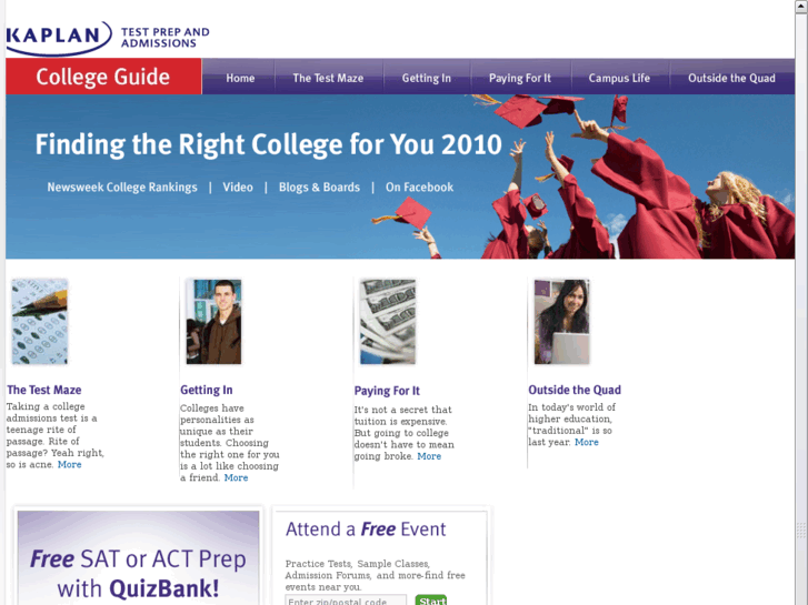 www.kaplancollegeguide.com