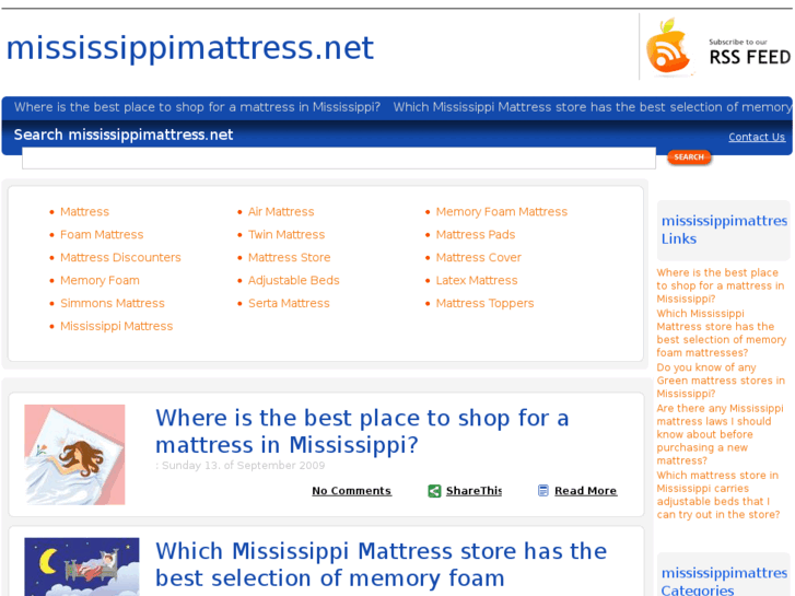 www.mississippimattress.net