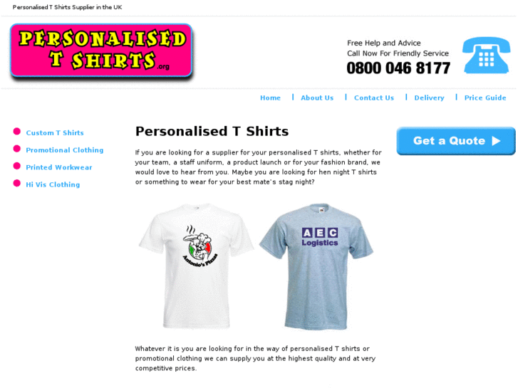 www.personalisedtshirts.org