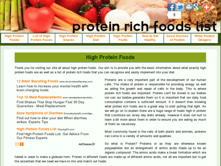 www.protein-rich-foods-list.com