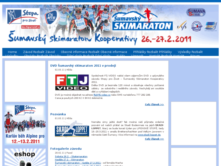 www.skimaraton.cz