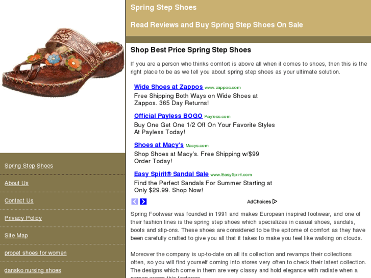 www.springstepshoes.net