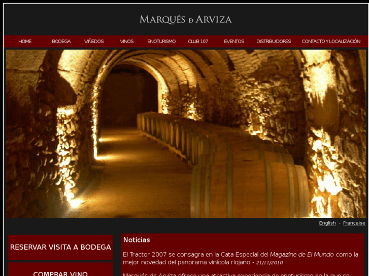 www.bodegasmarquesdearviza.com