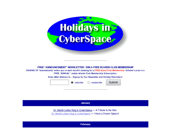 www.cyberspaceholidays.com