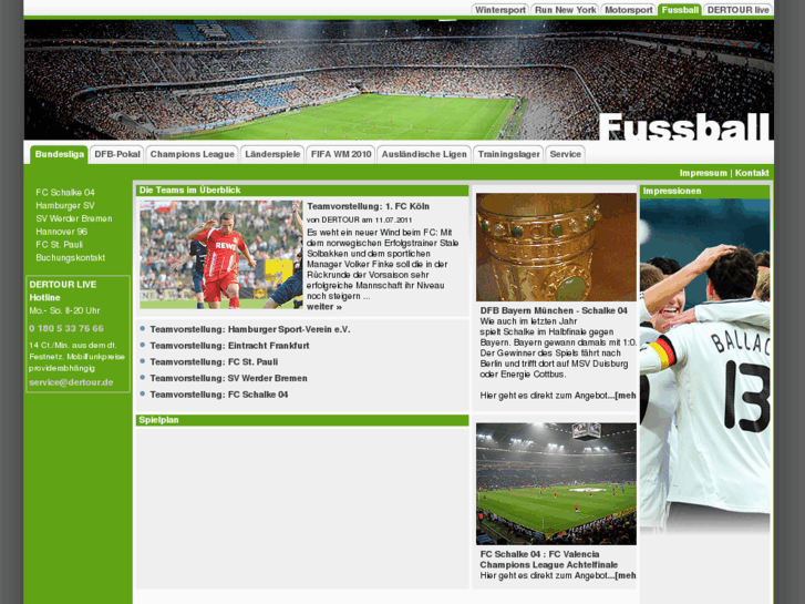 www.dertour-fussball.de