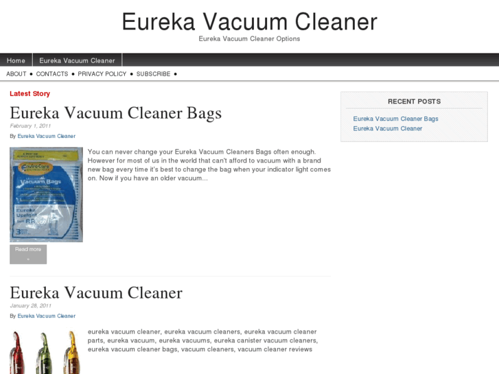 www.eurekavacuumcleaner.net