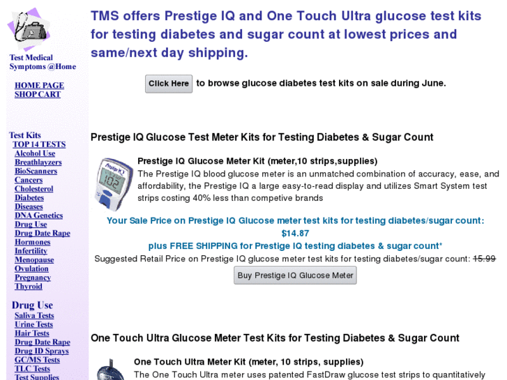 www.glucose-diabetes-test.com