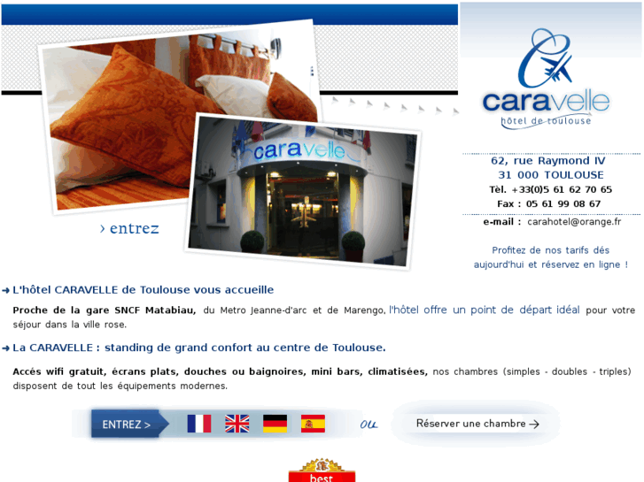 www.hotel-caravelle-toulouse.com