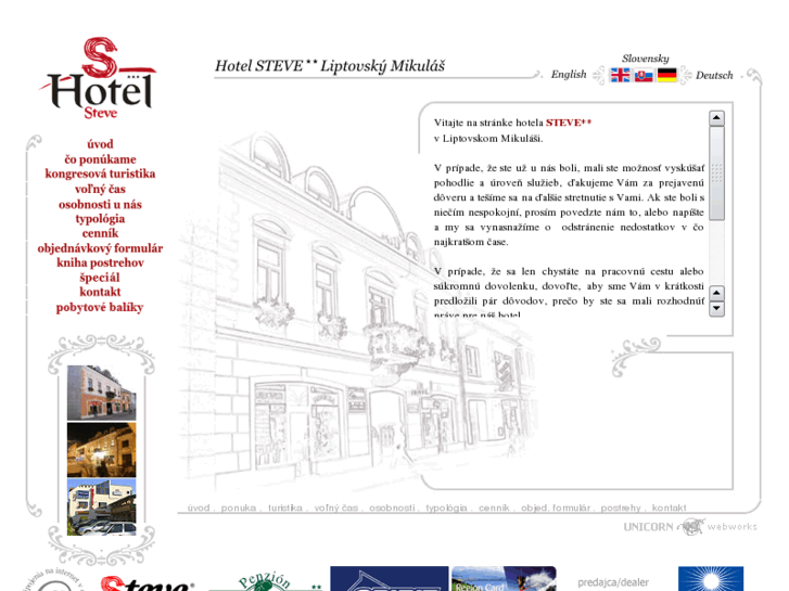 www.hotelsteve.sk