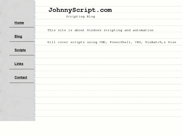 www.johnnyscript.com