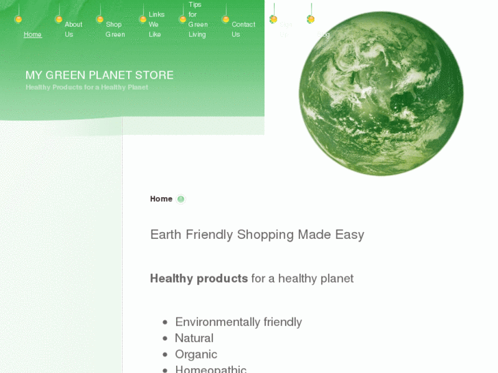 www.mygreenplanetstore.com