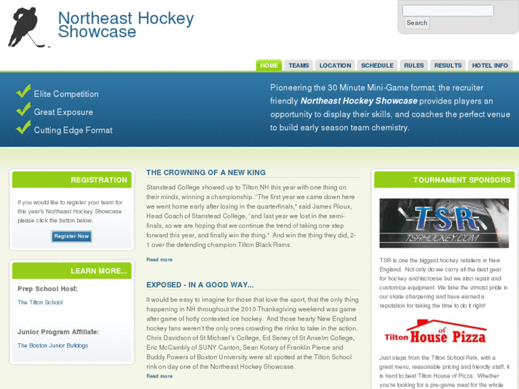 www.nehockeyshowcase.com