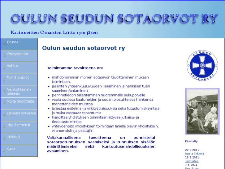 www.oulunseudunsotaorvot.com