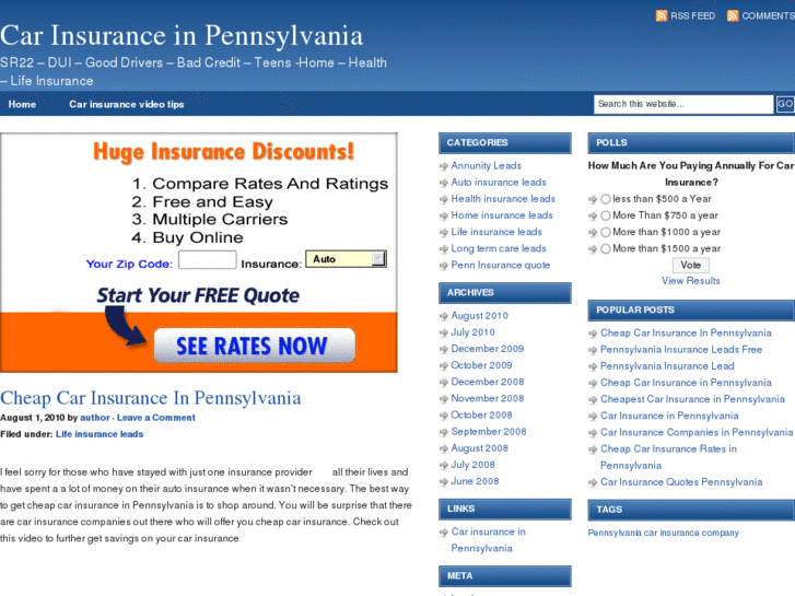 www.pennsylvaniainsurancelead.com