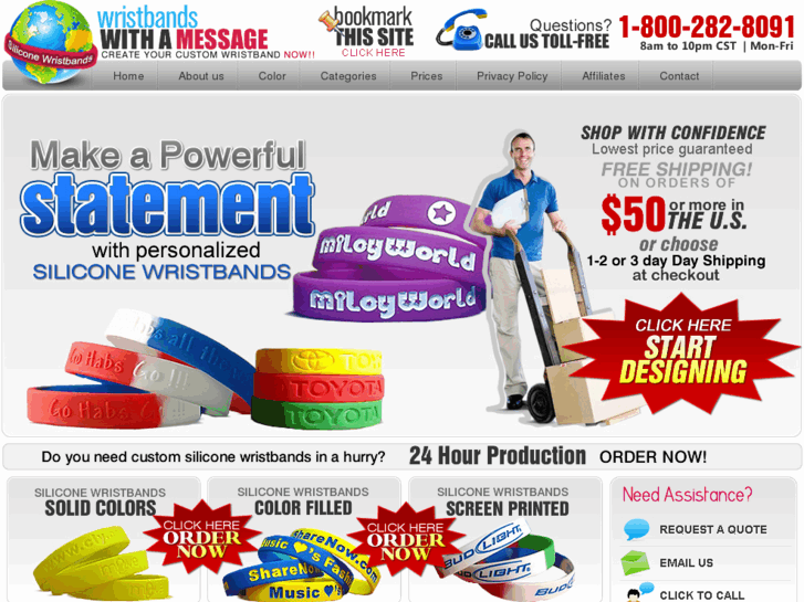 www.quickwristbands.com