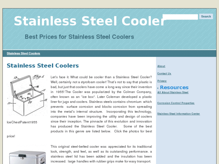 www.stainlesssteelcooler.org