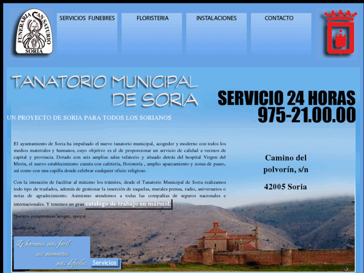 www.tanatoriomunicipaldesoria.com