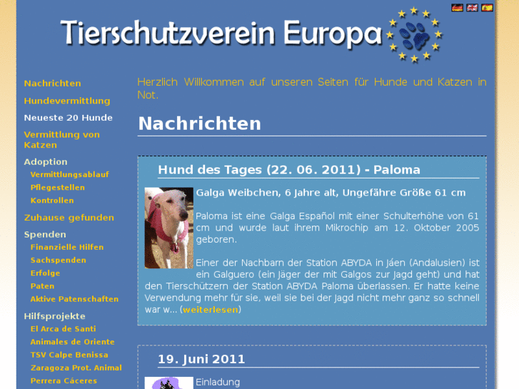 www.tierschutzvereineuropa.com