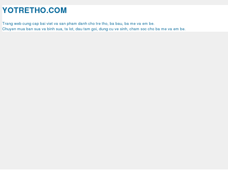 www.yotretho.com