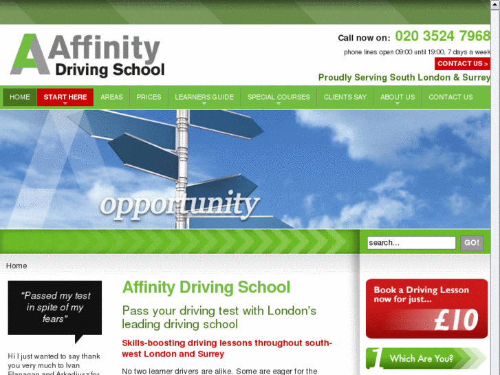 www.affinitydrivingschool.com