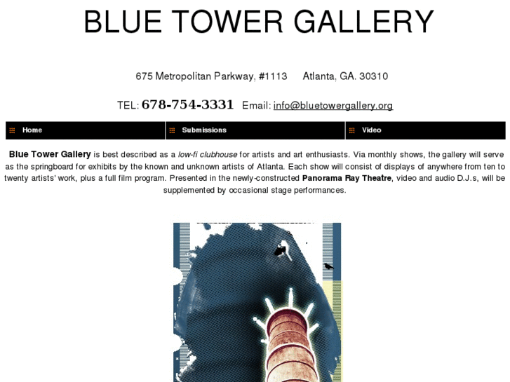 www.bluetowergallery.org