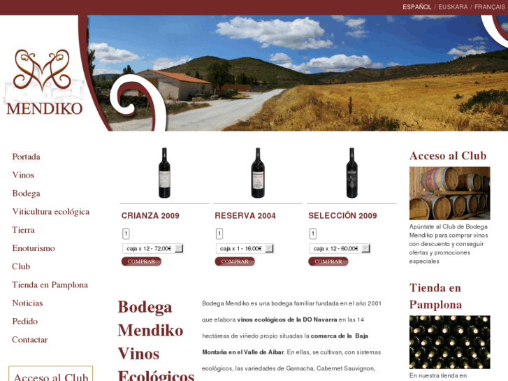 www.bodegamendiko.com