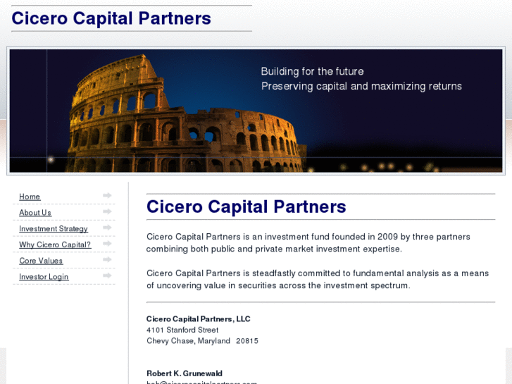 www.cicerocapitalpartners.com